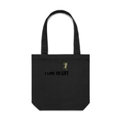 IRON LIFTER - Eco Friendly Canvas Bag by 'AS Colour'