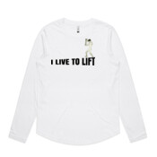 IRON LIFTER - Women's Boutique Stella Long Sleeve T Shirt by 'As Colour '