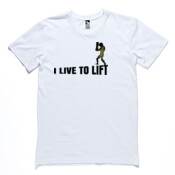 IRON LIFTER - Men's Staple Premium Regular Fit T Shirt by 'As Colour '