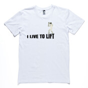 IRON LIFTER - Men's Staple Premium Regular Fit T Shirt by 'As Colour '