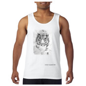 WHITE TIGER - Gildan Tank Top