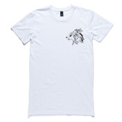 Gray Wolf (Canis Lupus) - Men's Boutique Tall Tee by As Colour