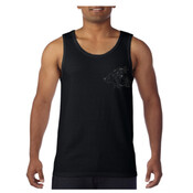 Gray Wolf (Canis Lupus) - Gildan Tank Top