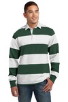 Sport-Tek Classic Long Sleeve Rugby Polo